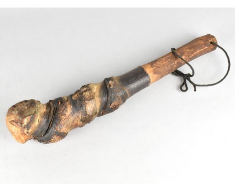 A Rustic Shillelagh Truncheon, 40cms Long 