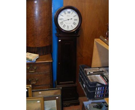 A Bentima Westminster Chime Grandmother clock in mahogany case 