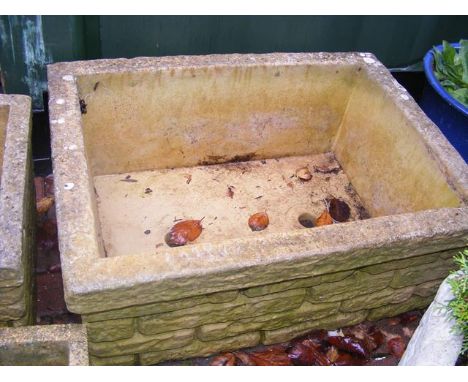 A large garden trough