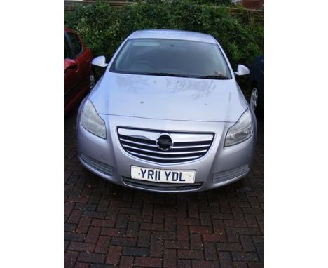 A 2011 Vauxhall Insignia Exclusiv 2.0l diesel car, registration number YR11 YDL, MOT until 10th February 2024 CONDITION REPOR