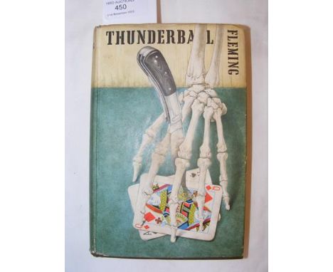 A First Edition Ian Fleming Thunderball with dust jacket CONDITION REPORT Condition disclaimerOur team of trusted experts are