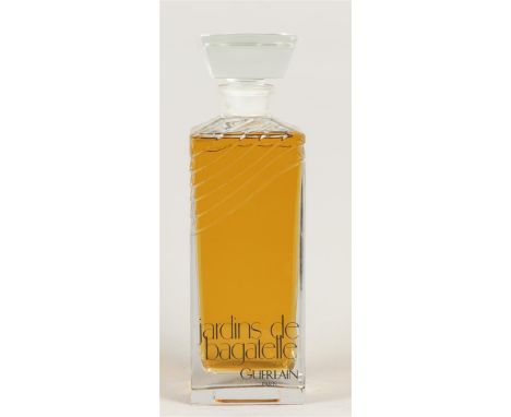 A very large display model perfume bottle Jardins de bagatelle by Guerlain, Paris. approx. 1993H.: 35 cm. 