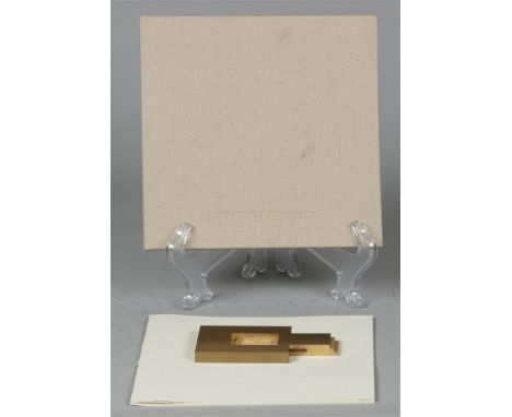 Riki Mijling "The Gateless Gate" annual medal, 2004. In original box. Afm.: 69 x 54 x 9 mm.