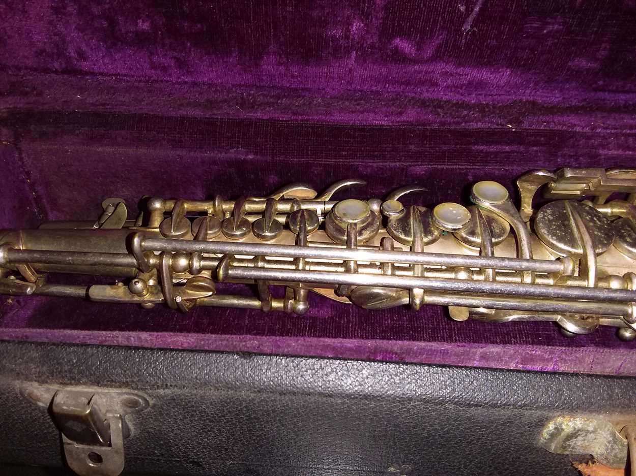 A Hawkes Saxophone in Cheffins Fine Art