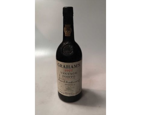5 bottles of vintage port, including Graham 1970 and 1977, and Niepoort Colheita 1908
