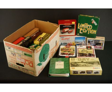 17 Boxed Corgi diecast model sets to include 9 limited edition sets mostly with certificates (D52/1, D51/1, D67/1, Q57/1, 971