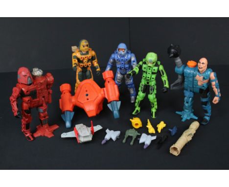 Quantity of Kenner The Centurions figures &amp; accessories to include Ace McCloud with Helmet, Swing Wings Flight Pack, 2 x 