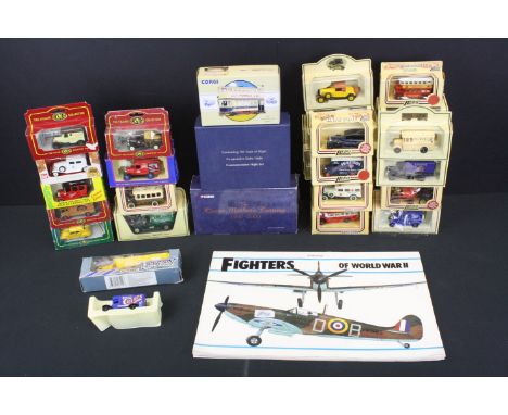 37 Boxed diecast models to include 31 x Lledo (Days Gone, Cameo, Promotors, etc), 3 x Corgi (97265 Double Deck Tram, Commemor