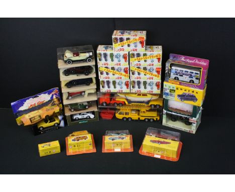 25 mostly boxed diecast models to include Matchbox, Mattel Atlas Dinky Toys, Brumm Commerciale, Vanguards, etc (diecast condi