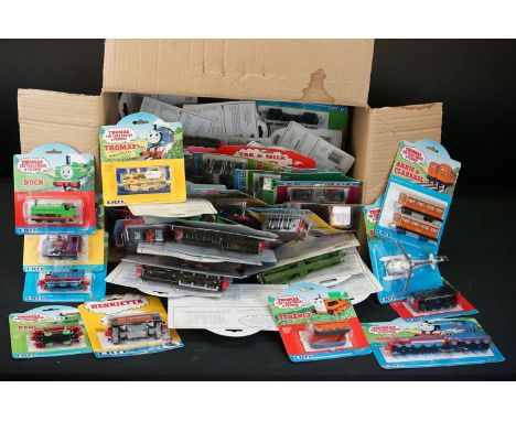 65 Boxed / carded ERTL Thomas The Tank Engine &amp; Friends diecast models to include James, City Of Truro, Scrap Trevor, etc