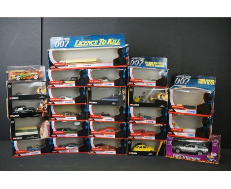 24 Boxed diecast models to include 22 x Corgi James Bond 007 (For Your Eyes Only, Moonraker, You Only Live Twice, Live And Le
