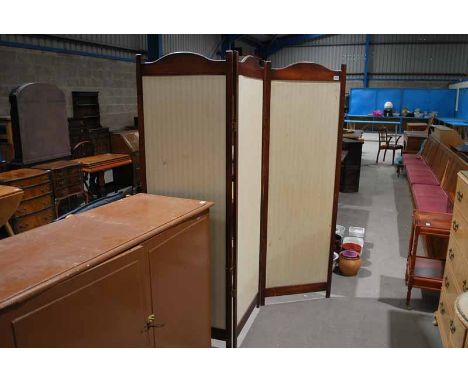 6FT TALL 3 LAMP MODESTY SCREEN 