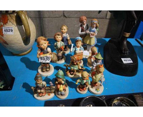 9 HUMMEL FIGURES &amp; 3 HUMMEL STYLE FIGURES  