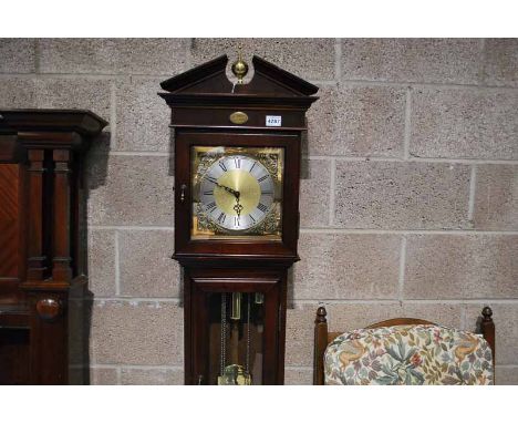 REPRODUCTION LONGCASE CLOCK, 3 WEIGHT MOVEMENT 