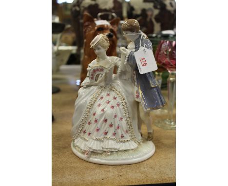 Royal Worcester figure 'The Tryst'