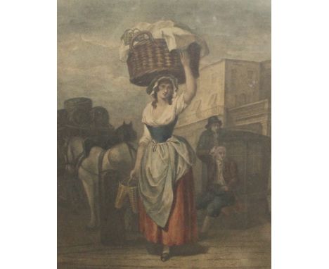 After F WheatlyA set of seven "Cries of London" prints  
