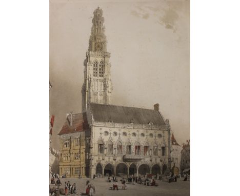 Five Thomas Shotter Boys lithographic prints- Europe series