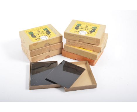 Sixty seven autochrome lantern negatives all focusing on floral and table arrangements ex Christies 1994, Lot 18 12th May 199