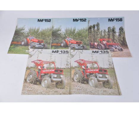 Selection of Tractor and Machinery Literature including Massey Ferguson items. (5)