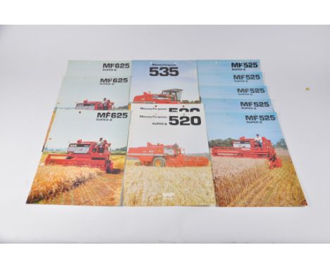 Selection of Tractor and Machinery Literature including Massey Ferguson items. (11)