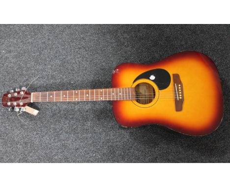 A Tanglewood acoustic guitar 