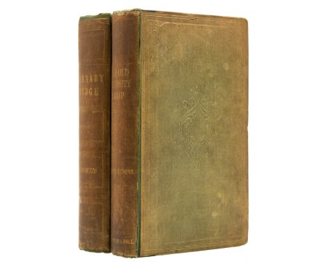 Dickens (Charles) Barnaby Rudge, 1871; The Old Curiosity Shop, later printings, Sir David Attenborough's copies with his penc