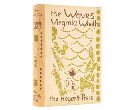 Woolf (Virginia) The Waves, first edition, foxing to first few pages and endpapers, original cloth, a few small holes to spin