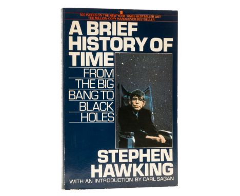 Physics.- Stephen Hawking's own copy.- Hawking (Stephen) A Brief History of Time, first American paperback edition, author's 
