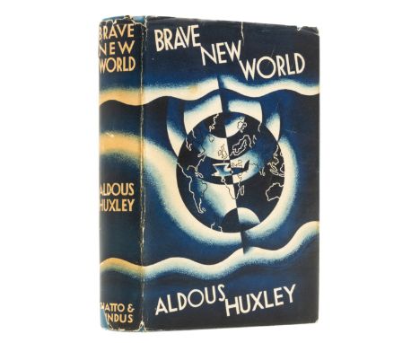 Huxley (Aldous) Brave New World, first edition, bookplate, original boards, spine very lightly faded, dust-jacket, chipping t