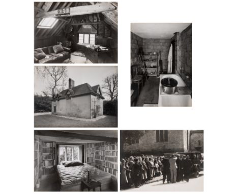 T. E. Lawrence.- Crowe (K. N.) [Clouds Hill, Dorset], 16 vintage photographs of T. E. Lawrence's home, each c.160 x 210 mm., 