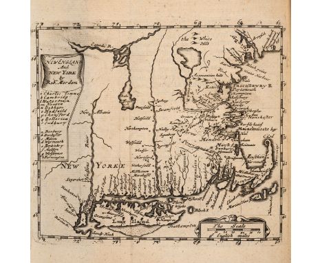 America.- Blome (Richard) The Present State of His Majesties Isles and Territories in America, first edition, engraved portra