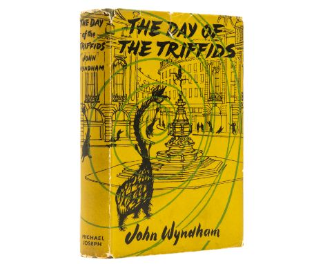 Wyndham (John) The Day of the Triffids, first edition, signed presentation inscription from the author "To Tony V. Cooper, wi