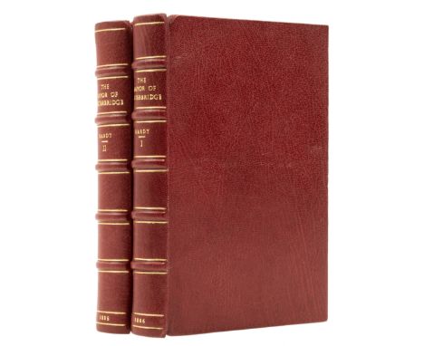Hardy (Thomas) The Mayor of Casterbridge, 2 vol., first edition in book form,&nbsp;half-titles, publisher's advertisements at