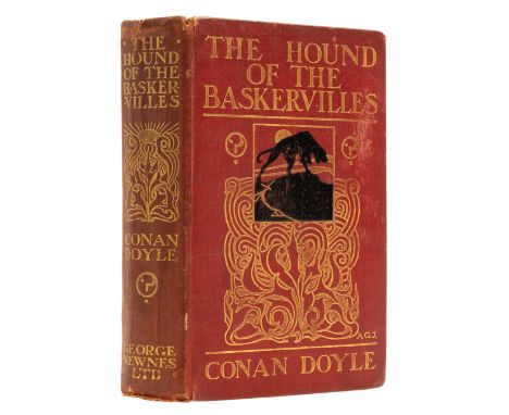 Doyle (Sir Arthur Conan) The Hound of the Baskervilles, first edition, first issue with "you" for "your" on p.13, half-title,