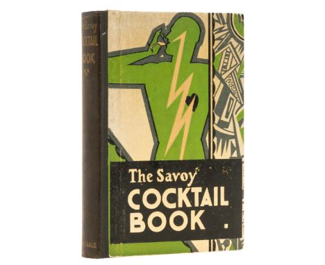 Craddock (Harry) The Savoy Cocktail Book, first edition, issue with half-title and title paginated but no errata slip, colour