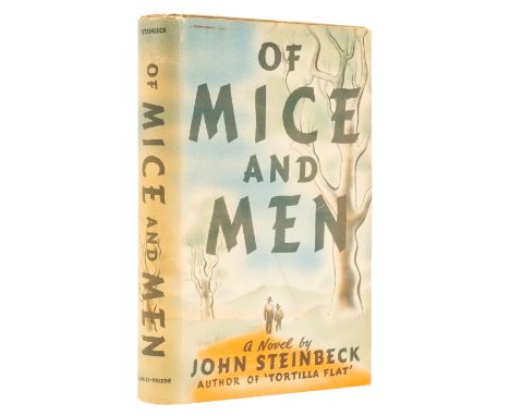 Steinbeck (John) Of Mice and Men, first edition, first issue with "pendula" on p.9, and a bullet between the two 8's of the p