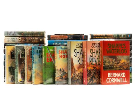 Cornwell (Bernard) [The Sharpe stories], a complete run, 24 vol., first editions, all but one original boards, dust-jackets, 