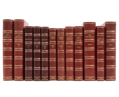 Hardy (Thomas) The Hand of Ethelberta. a Comedy in Chapters, 2 vol., first edition in book form, [one of 1000],&nbsp;half-tit