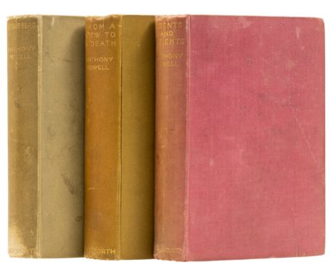 Powell (Anthony) Venusberg, some notes in Heygate's hand on rear endpaper, 1932; A View to a Death, dedication copy,  1933; A