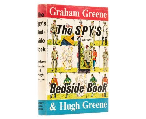 Greene (Graham) & Hugh Greene. The Spy's Bedside Book, first edition, signed presentation inscription from the authors "Alan 