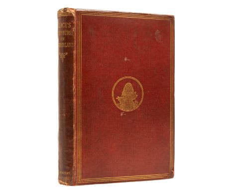[Dodgson (Charles Lutwidge)] "Lewis Carroll".  Alice's Adventures in Wonderland, second (first published) edition, first issu