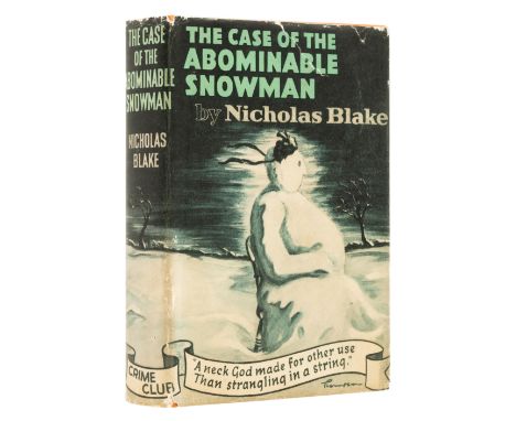 [Day-Lewis (Cecil)], "Nicholas Blake". The Case of the Abominable Snowman, first edition, ownership stamps to endpaper and ti