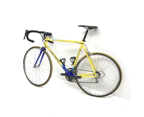 Colnago Dream aluminium time trial bike - Colnago steel forks, Campagnolo chorus carbon seat post with Campagnolo clamp, Mavi