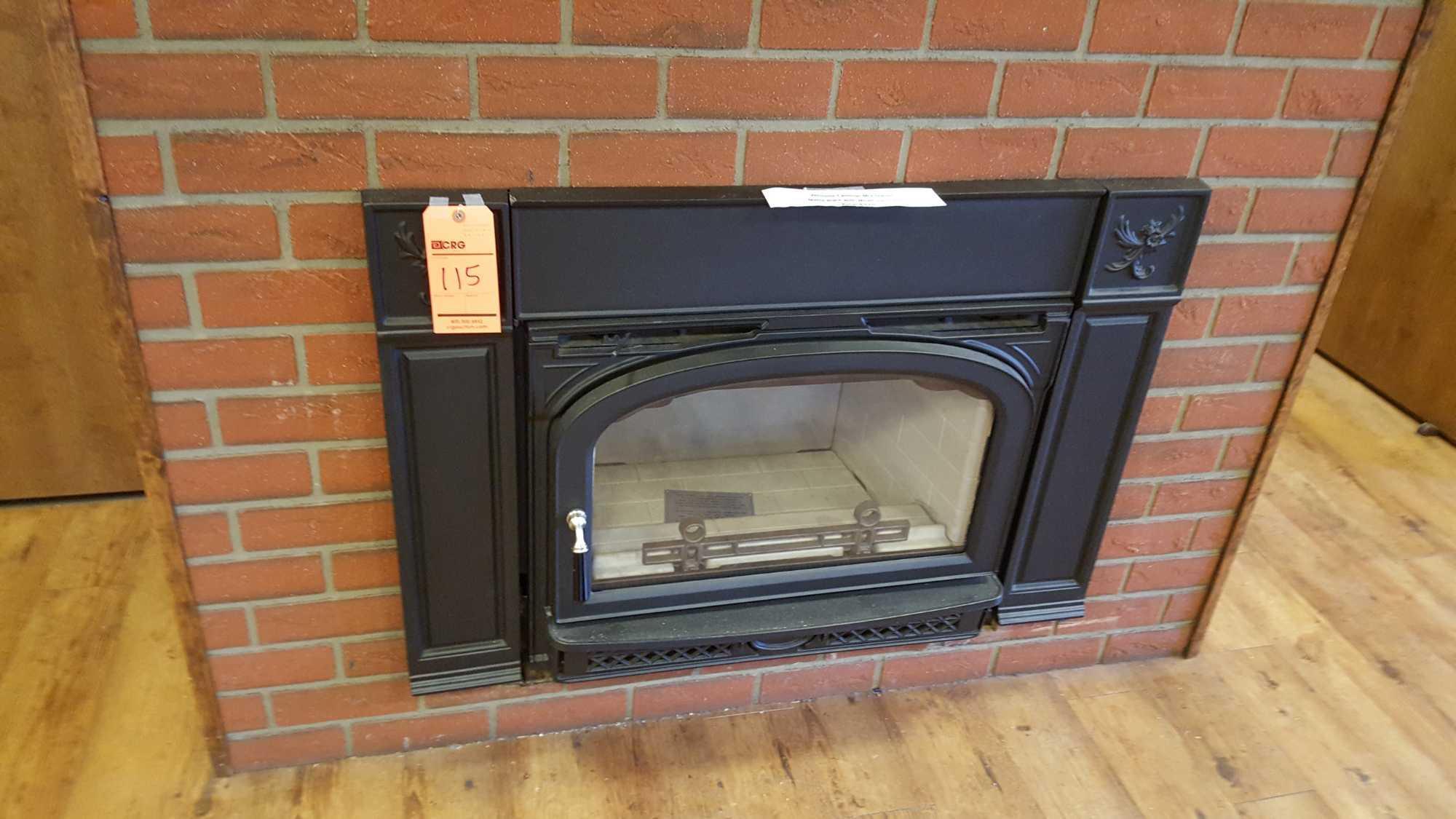 Vermont Castings, Montpelier model, no serial number, wood insert