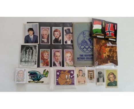 TRADE, selection of complete &amp; part sets, inc. Barratt Holgrems, Esso Olympics Action, Shell Great Britains, Carreras Fil