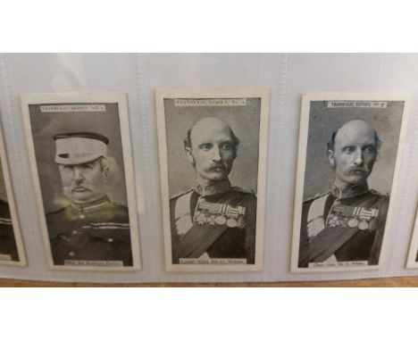 WILLS, Transvaal Series, probable complete set (numerous variation &amp; duplication), white borders, non-descriptive, inc. B