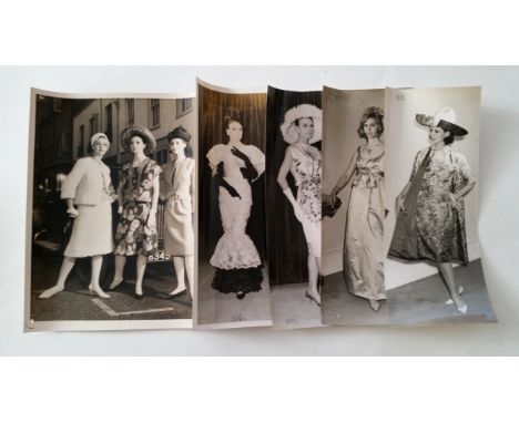 FASHION, press photos, 1960s, inc. Central, Keystone; models, Joy Booth, Angela Fountain, Denise Justin, Christine Harris, Bu