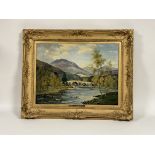 George Melvin Rennie (Scottish, 1874-1953), The Old Bridge of Dee, Invercauld, signed lower right,