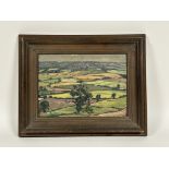 Property of the Late Countess Haig: Dudley Dixon (British, fl. 1930-50), Summer Landscape,