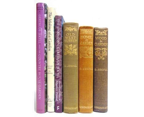 [NATURAL HISTORY]. GARDENING  Jekyll, Gertrude. Old West Surrey. Some Notes and Memories, first edition, Longmans, Green &amp
